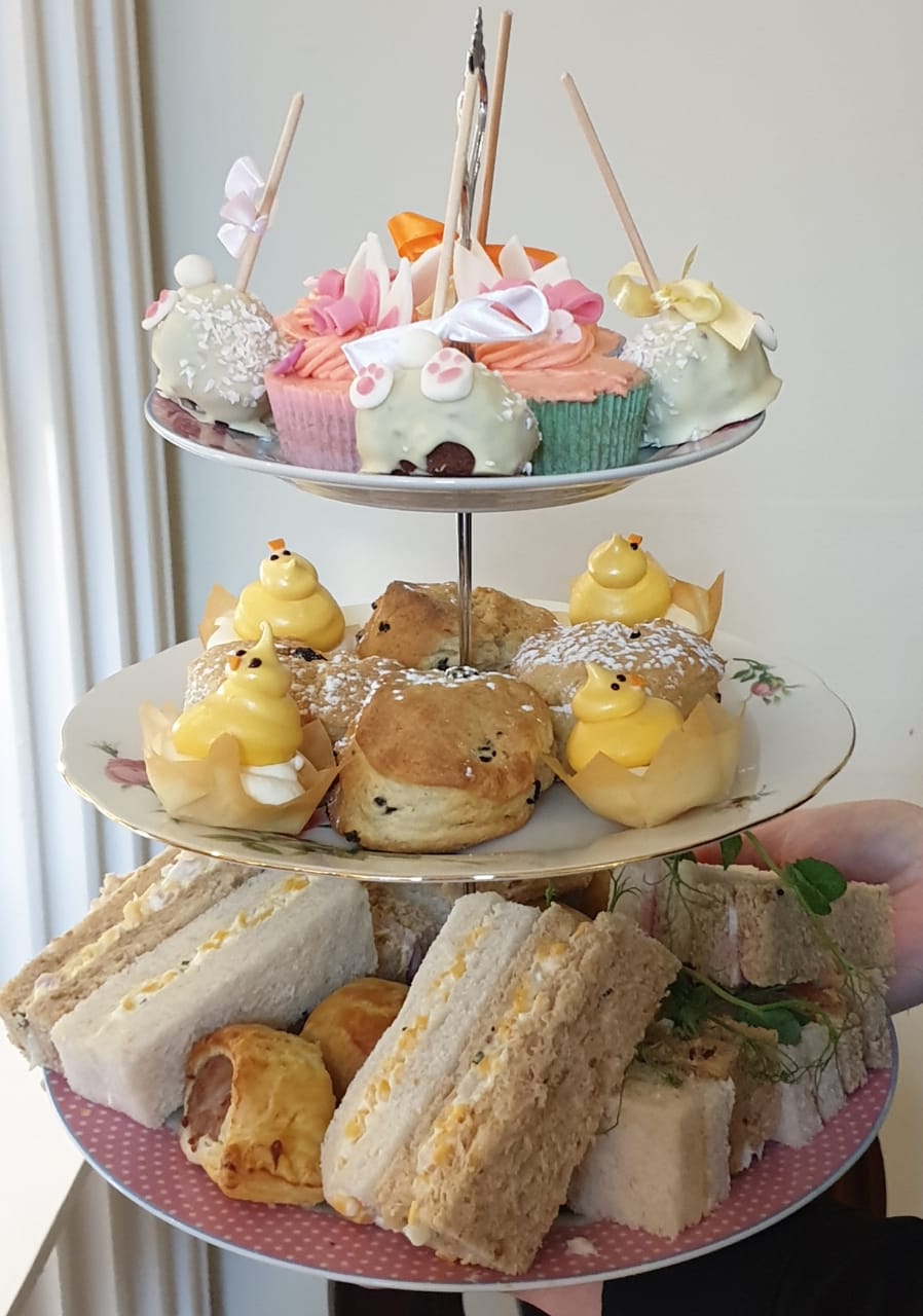 Easter special afternoon tea